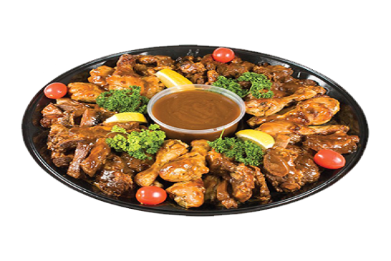 Mixed Grills with a Glass of Wine